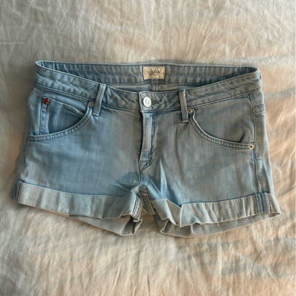 Hudson Jeans Light Blue Women's Jean Shorts